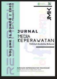Image of Jurnal Media Keperawatan Politeknik Kesehatan Makassar, Volume 11 Nomor II, Juli - Desember 2020